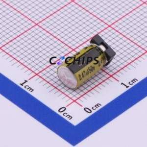 Condensador Electrolítico de Aluminio SMD VKMB1001HR47MV, D5xL10mm 470nF 20% 50V 21mA-100kHz - Product Image 1