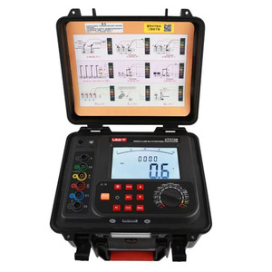 Uni-T Ut575B Dual <b>Clamp</b> Ground Resistance Tester 500V Industrial AC DC Multifunctional Meter - Product Image 1