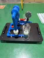 Equipo de Laboratorio con Bomba Hidráulica para Educación en Energías Renovables, Experimentos de Conversión de Energía Hidráulica y Capacitación