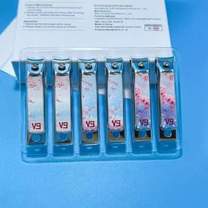 VT813 Cortaúñas grandes de acero al carbono con punta plana, superventas al por mayor, para vendedores ambulantes y mercados nocturnos, 2 Yuanes - Product Image 5