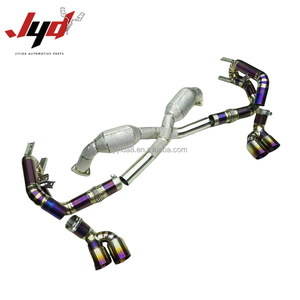 Échappement sans catalyseur en titane OEM d'usine + échappement arrière pour Porsche 996 3.4L sans silencieux - Product Image 1