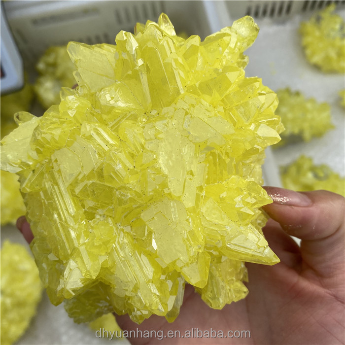 鉱物標本癒し石硫黄天然硫黄クリスタルクラスター| Alibaba.com