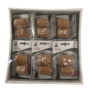 Corcho De Cocina 3.4x3.1x2.8cm Wood Stopper For Kitchen Use - Product Image 1