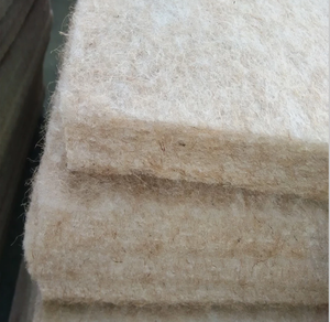 Personnalisé 100% jute lin ramie ouate 80% 50% lin polyester tissu non tissé pour la construction d'isolation <span class=keywords><strong>thermique</strong></span> et d'isolation acoustique - Product Image 2