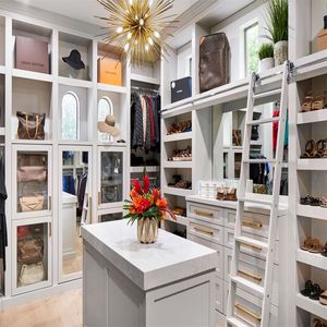 YALIG Armoire de chambre moderne haut de gamme pliable et extensible, dressing intégré sur mesure - Product Image 4