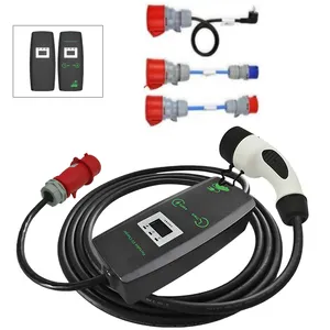 Electric Car Charger Price Khons 16A 32A Ev Charger Portable 7kw 11kw 22kw Charger For Electric Cars Type 2