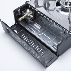 Fornello a <span class=keywords><strong>Gas</strong></span> da campeggio multifunzionale di alto livello con fornello a <span class=keywords><strong>Gas</strong></span> portatile a doppio bruciatore con Grill