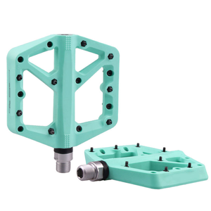 Pédales de vélo en nylon renforcé multicolore Noir/rouge/jaune/argent Pédale de vélo en nylon MTB antidérapante Différentes couleurs - Product Image 4