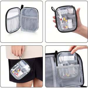 Bolsa de Medicina Nueva de Fábrica, Botiquín de Primeros Auxilios Portátil, Botiquín Familiar de Primeros Auxilios, Caja Cuadrada Pequeña - Product Image 3