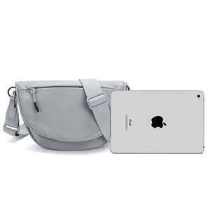 새로운 디자인 하이 퀄리티 방수 나일론 숙녀 실행 허리 벨트 가슴 지갑 슬링 백 여성을위한 사용자 정의 크로스 바디 백 - Product Image 6