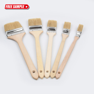 <span class=keywords><strong>Brosse</strong></span> de <span class=keywords><strong>radiateur</strong></span> à long manche en bois courbé avec pinceau de <span class=keywords><strong>radiateur</strong></span> à poils coudés - Product Image 6