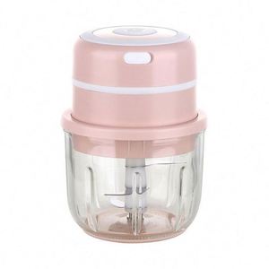 เครื่องบดกระเทียมสแตนเลสแบบไฟฟ้า 2-in-1 สำหรับครัว บดผักและเนื้อ ชาร์จด้วย USB ใช้งานง่าย - Product Image 6