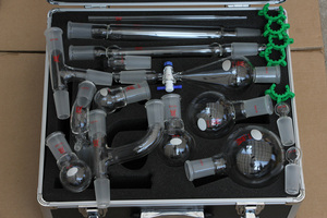 Juego de Química Orgánica de vidrio de laboratorio de alta calidad con juntas 24/40 - Product Image 4
