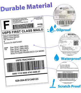 Hot Ama Zon FBA Nhiệt vận chuyển nhãn 4x6 Máy in mã vạch máy in nhãn thương mại điện tử thể hiện nhãn dán Máy in + UK Cắm - Product Image 2