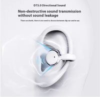 Casque Bluetooth sans fil 2-en-1 2026 OWS à clipser, intra-auriculaire et supra-auriculaire, pour le sport, avec son stéréo de haute qualité