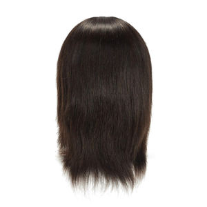 Tête de Mannequin <span class=keywords><strong>Afro</strong></span> 100% <span class=keywords><strong>cheveux</strong></span> humains, pour formation coiffeur, coiffure masculine, cosmétologie, tête de poupée - Product Image 3