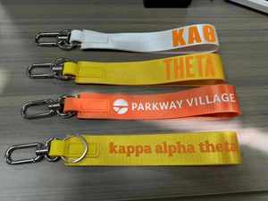 Llavero de cuero premium Lulu Never Lost, multiusos, antipérdida, con soporte para llaves, nailon y metal para hebilla, para teléfonos, poliéster - Product Image 5