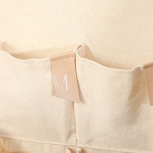 Vente en gros Tenture murale de décoration en tissu vierge avec pochette en coton et toile <span class=keywords><strong>Calendrier</strong></span> de l'<span class=keywords><strong>Avent</strong></span> de Noël - Product Image 4