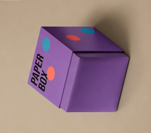 Boîte d'emballage Purple Premium Jewelry Heaven pour jouet de collection et couverture de protection, idéale pour les coffrets cadeaux, logo personnalisable - Product Image 4