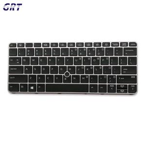 Nouveau clavier rétroéclairé US pour ordinateur portable HP EliteBook 820 G3/820 G4/725 G3/725 G4 avec cadre argenté - Product Image 2