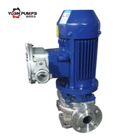 Pompa Booster Sentrifugal Vertikal 30.5m3/Jam, Head 40m, 5.5kw untuk Saluran Pipa Kamar Mandi