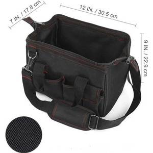 Custom Durable Waterproof Adjustable Portable Large Heavy Duty <b>Tool</b> Storage <b>Bag</b> Hand Tactical <b>Tool</b> <b>Bag</b> for Carpenter - Product Image 2