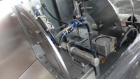 Sistema de Cortina Metálica de Aluminio, Conector de Esquina para Perfil de Lámina de 500 mm, Sierra de Corte Automática, Motor de Sierra de 380 V y 3.0 KW