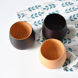 Fantasia All'ingrosso Arabo <span class=keywords><strong>Vintage</strong></span> Riutilizzabile In Legno Fatti A Mano Custom Hotel Casa Naturale di Legno di <span class=keywords><strong>Caffè</strong></span> Sake Tazza Tazza di Latte Tazza di Tè - Product Image 2