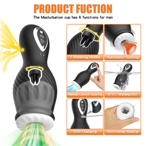 Masturbador Eléctrico Automático con Succión Erótica, Copa de Masturbación Oral para Hombre, para Vagina - Product Image 3