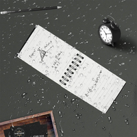 Carnet intelligent réutilisable effaçable à chaud et à l'eau, format A6 A7, format poche, similaire à un Cuaderno Inteligente Rocket Book