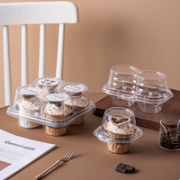 Hoogwaardige automatische machine voor het thermoformen van plastic PET hoge koepelvormige cupcake- en gebakverpakkingen