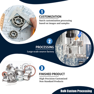 خدمات التصنيع باستخدام التحكم الرقمي بالحاسوب لنماذج ثلاثية الأبعاد ونماذج أولية سريعة - قطع معدنية غير قياسية (فولاذ مقاوم للصدأ، ألومنيوم) بتقنية القطع بالأسلاك (EDM) وتصنيع المعدات الأصلية (OEM)/تصنيع التصميم الأصلي (ODM) - Product Image 5