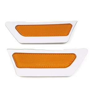 Luz de Posición Lateral Delantera Amarilla para Audi A4 B9, Reflector de PC, 2017-2019, Especificaciones para EE. UU., Pieza de Repuesto L093 - Product Image 4