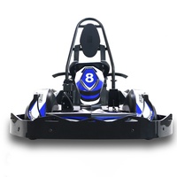 Go-Kart Eléctrico Profesional de 4 Tiempos para Niños y Adultos - Motor de 1500W, 3 Velocidades, Uso en Interiores y Exteriores