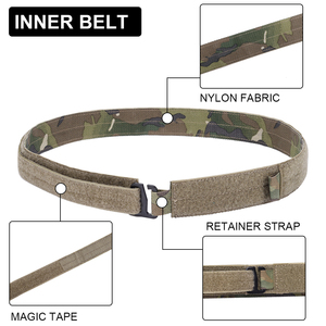 Cintura tattica a sgancio rapido per servizio di sicurezza leggera cintura centrale tattica in Nylon Molle di alta qualità da uomo - Product Image 4
