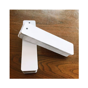 Colore bianco lucido bianco bianco sublimazione stampabile segnalibri in metallo 1.5 "X6" <span class=keywords><strong>dimensioni</strong></span> personalizzate segnalibri metallo colorante spazi in alluminio sublimazione - Product Image 6