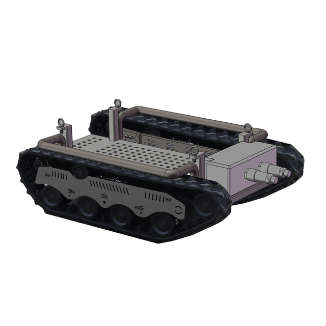 Factory Price AVA-U6 Rov Underwater Robot Amphibious Tracked Vehicle with Maximum 30m Water Depth