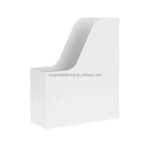 Wholesale Custom Logo Hard Paperboard Bookshelf <strong>Documents</strong> Packaging Boxes Embossing Matt <strong>Lamination</strong> Bookshelf Standing Support - Product Image 2