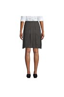 Jupe plissée taille haute pour femmes, vêtements de travail professionnels au-dessus du genou, jupe d'école