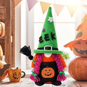 Oferta Especial: Muñecos de Gnomos Hechos a Mano CI-209 para Decoración de Mesa de Halloween y Adornos para el Hogar - Product Image 4