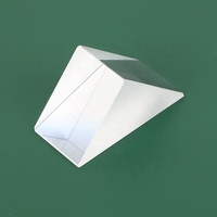 Prisme optique enseignement de la physique équipement expérimental prisme prisme en verre transparent lentille de fenêtre à quartz