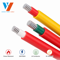 BLVV Flammbeständiges PVC 16mm 25mm 35mm 50mm 70mm Einadriges Doppel-PVC-Mantel Aluminium-Litzenkabel Elektrisches Hauskabel