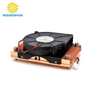 Welllsunfan <span class=keywords><strong>CPU</strong></span> làm mát mát Quạt hướng trục ổ cắm màu đen <span class=keywords><strong>775</strong></span> 1155 1156 2011 PWM điều khiển tốc độ 12V đánh giá điện áp <span class=keywords><strong>CPU</strong></span> tản nhiệt mát - Product Image 5