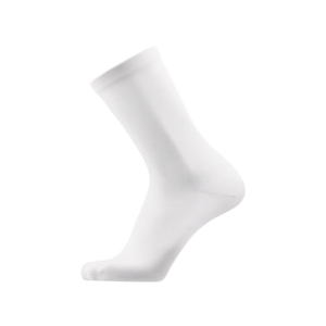 Chaussettes de cyclisme respirantes en tricot écologiques pour homme, avec logo personnalisé, blanches et noires, idéales pour l'automne - Product Image 1