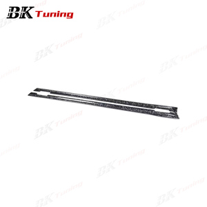 BK Tuning 2021+ Modèle X Amélioration Style CMST Spoiler Latéral Pièces de Carrosserie Jupes Latérales en Carbone Sec pour Tesla Model X - Product Image 3