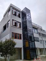 Eski Konut Binası İçin Küçük Şaftlı Retrofit Asansör, Ev Tadilat Projesi İçin Özelleştirilmiş Kabinli Yolcu Asansörü