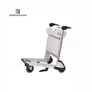 Système de freinage de haute qualité Chariot à bagages d'aéroport personnalisé Chariot à bagages d'aéroport à 3 roues standard