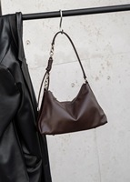 Sac bandoulière élégant et décontracté pour femme en cuir véritable, motif bonbon, avec fermeture éclair, résistant, imperméable, à porter sous le bras