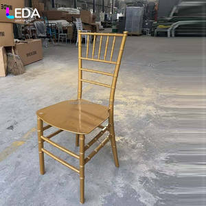 LEDA Hot Selling Wholesale <b>Commercial</b> Hotel PP Durable Outdoor Stackable Chair for Event Banquet Wedding Dining - Product Image 4