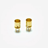 Connecteur coaxial RF 50 Ohms SMP-JHD1-S droit à montage sur circuit imprimé, connecteur à emboîtement aveugle, accessoires